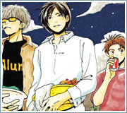 at a crossroad lit with sunbeams seeming to whisper through the trees